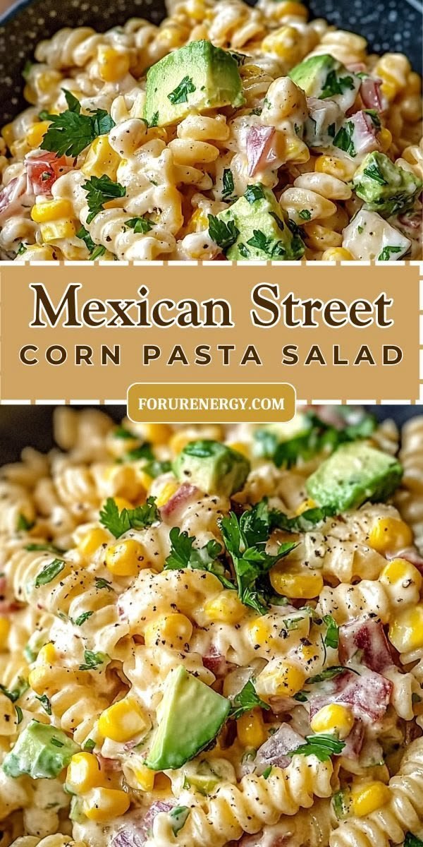 Tasty Mexican Street Corn Pasta Salad