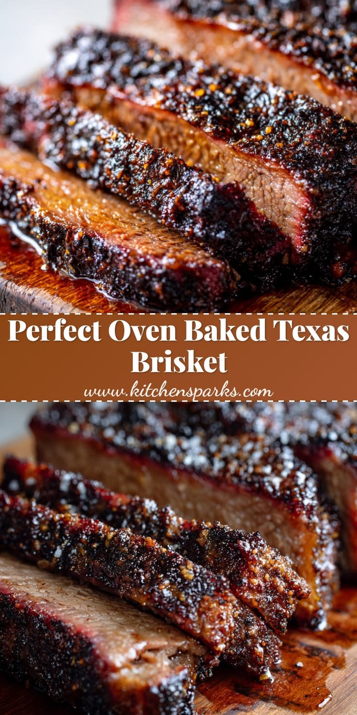 Melt-In-Your-Mouth Oven Baked Texas Beef Brisket