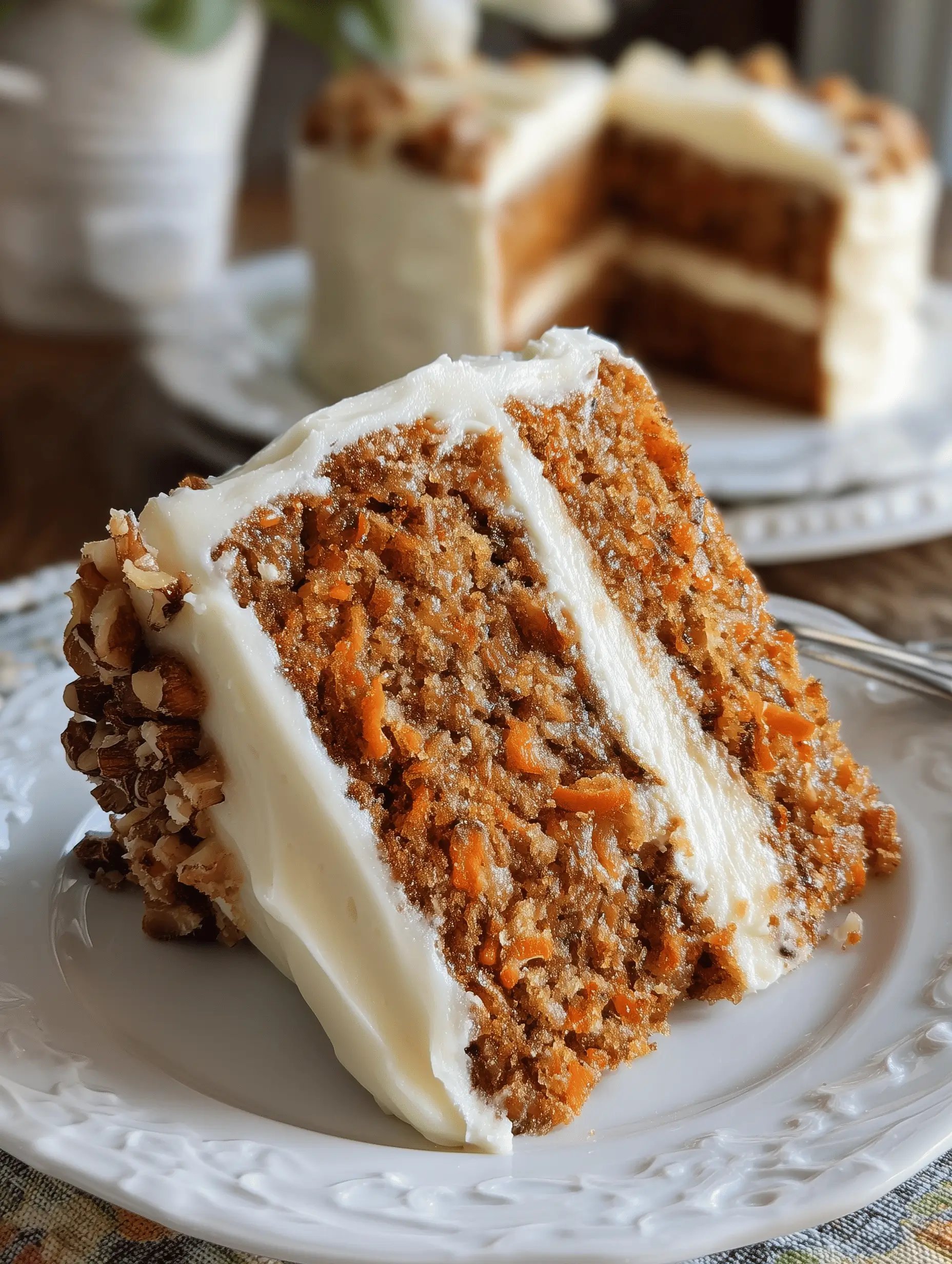 Classic Homemade Carrot Cake