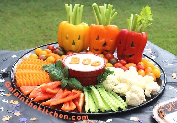 3 Easy Halloween Food Decoration Ideas - Gala in the kitchen