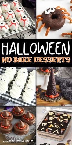 54 Easy No Bake Halloween Desserts Perfect for a Party