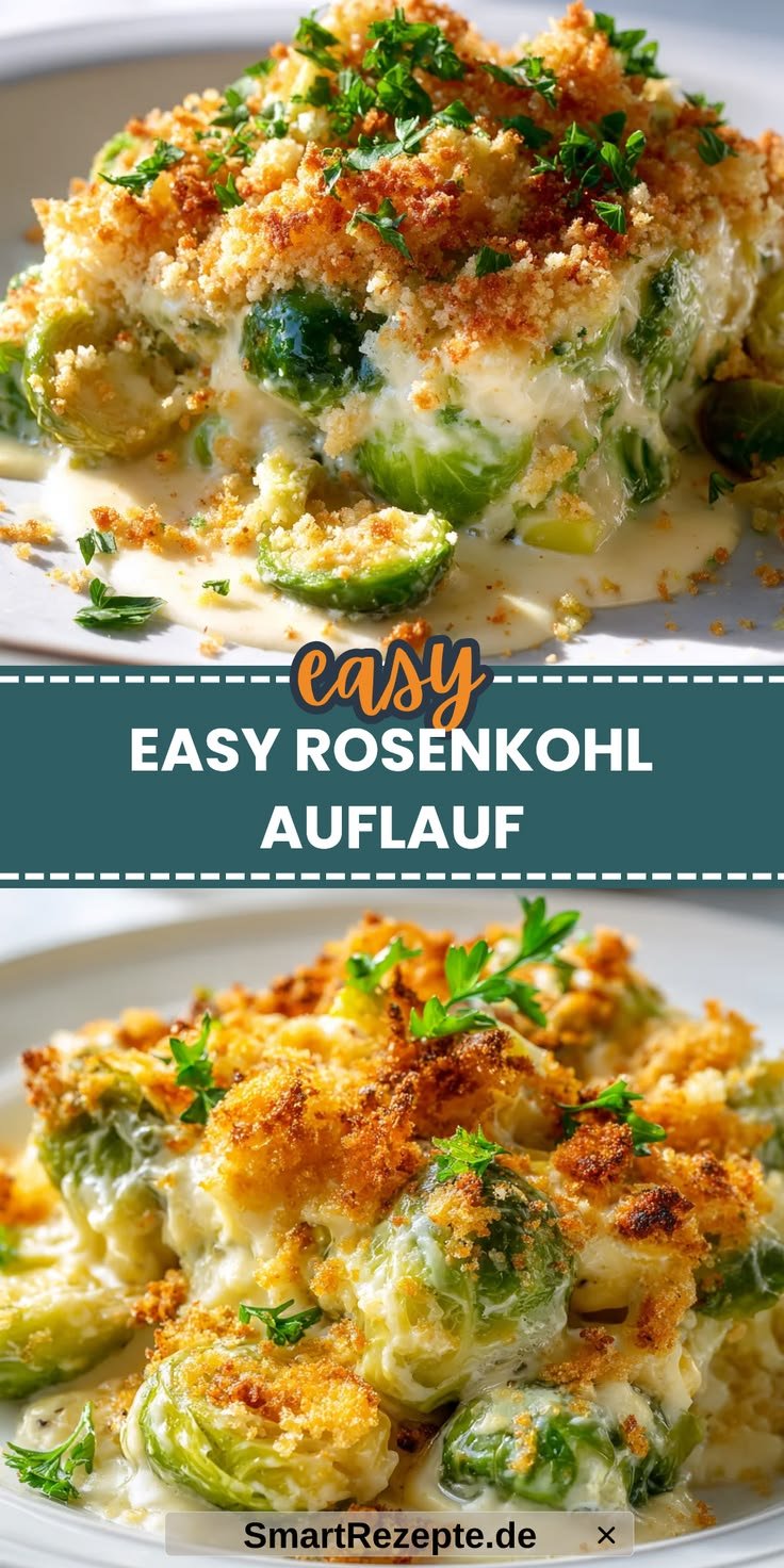 So Wird Ihr Rosenkohl Auflauf Ganz Easy Und Lecker