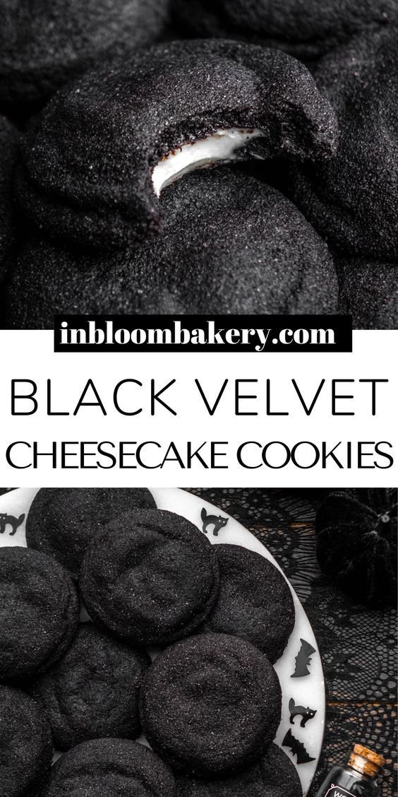 Black Velvet Cheesecake Cookies