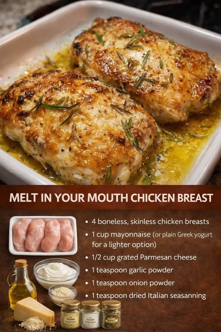 melt in your mouth chiken breast