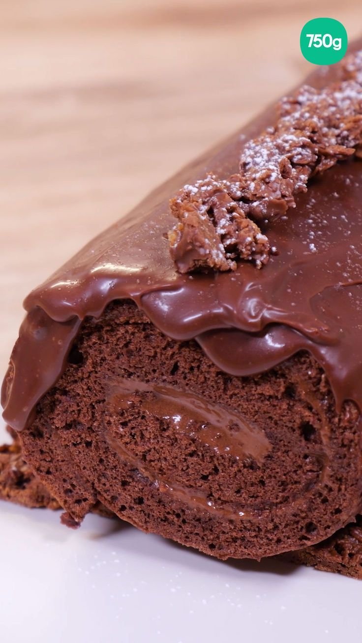 B&ucirc;che de No&euml;l au chocolat