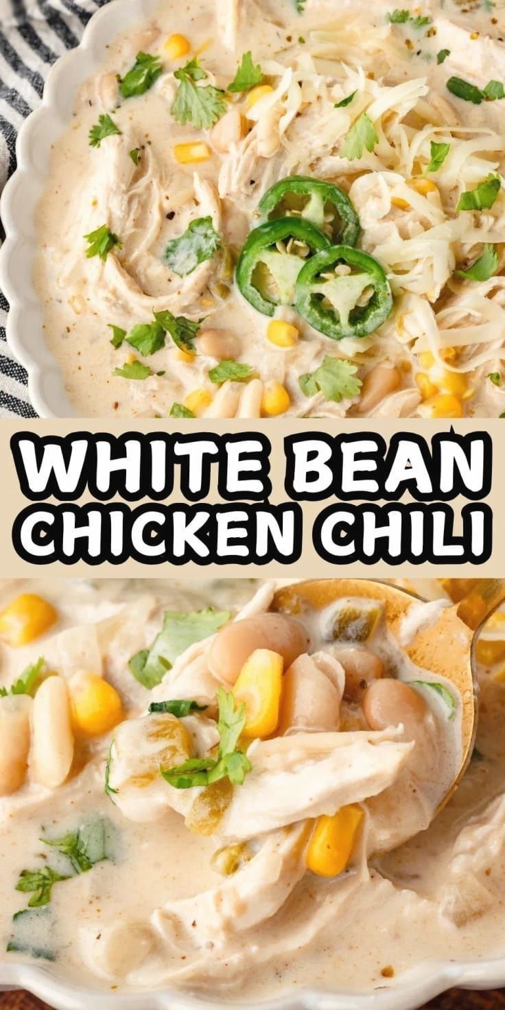 Easy White Bean Chicken Chili for Chilly Weeknights