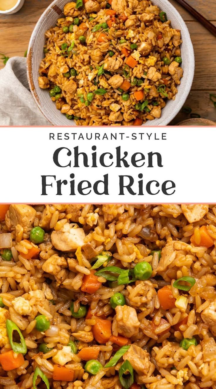 Restaurant-Style Chicken Fried Rice