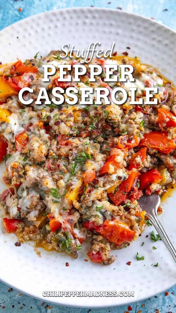 Stuffed Pepper Casserole