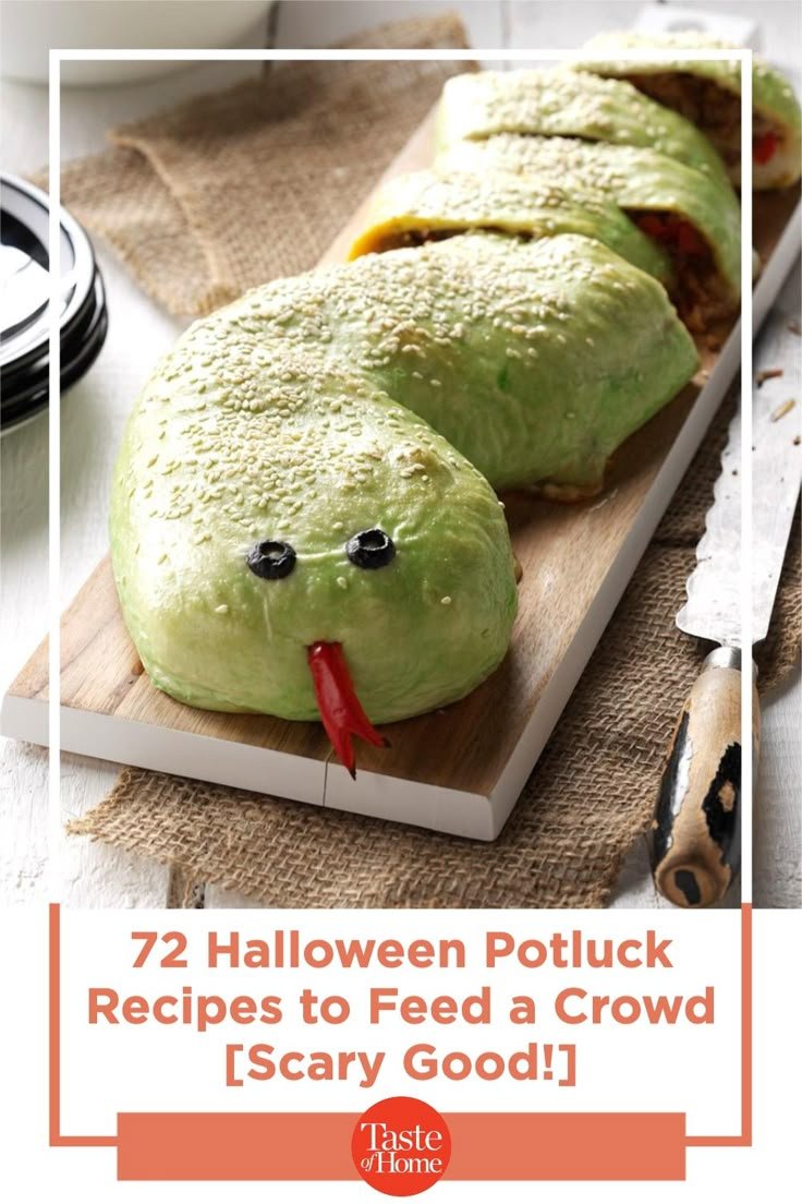 72 Halloween Potluck Recipes to Feed a Crowd [Scary Good!]