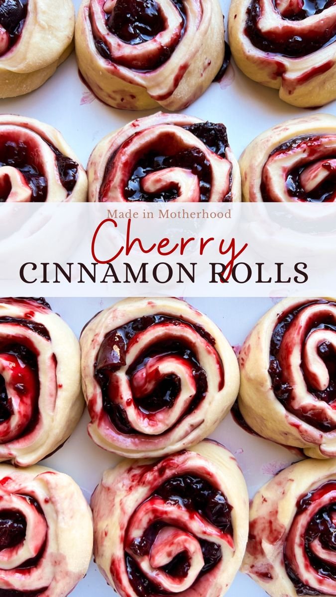Cherry Cinnamon Rolls