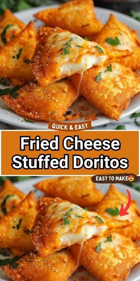 Fried Doritos | Cheese Stuffed Doritos Recipe, Day Food, Interesting Food Recipes