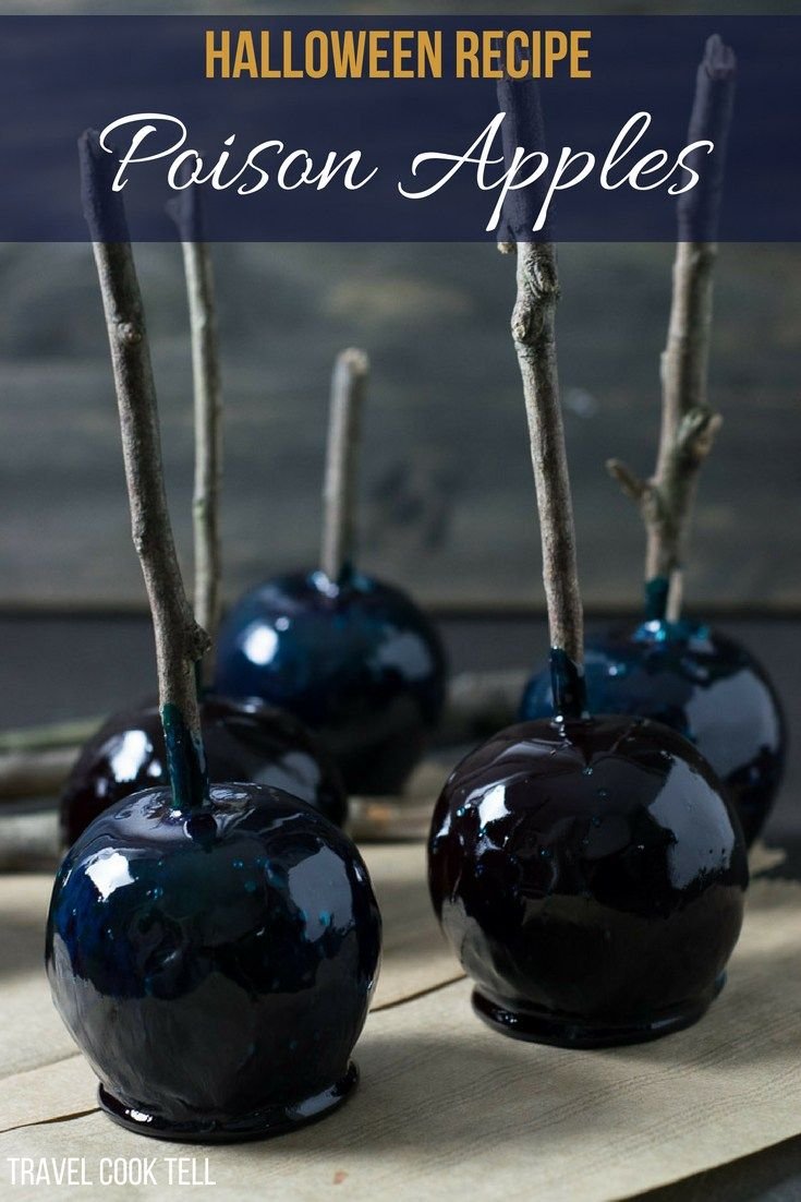 Halloween Recipe: Poison Apples - Travel Cook Tell