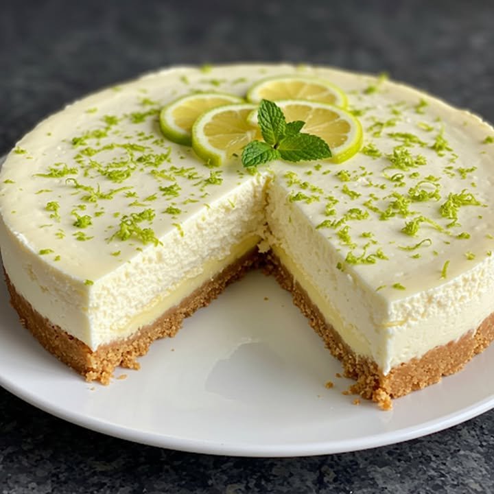 Gâteau au Citron avec Couche de Gelée de Citron