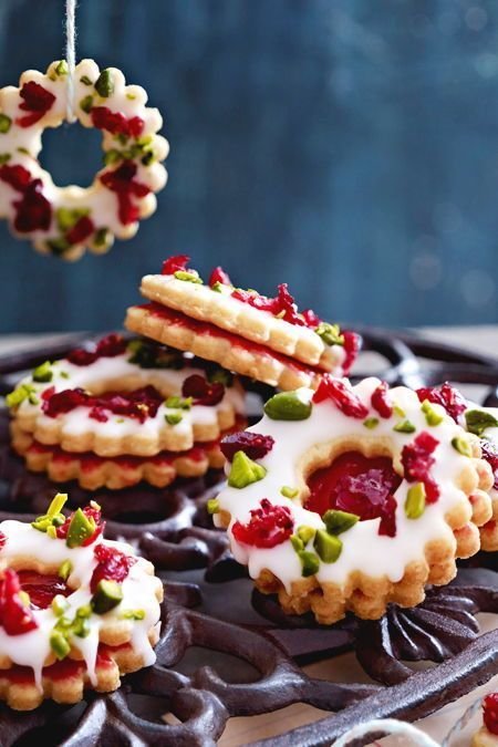 Cranberry-Adventskringel Rezept  | LECKER | Rezept | Kekse backen rezept, Plätzchen backen weihnacht