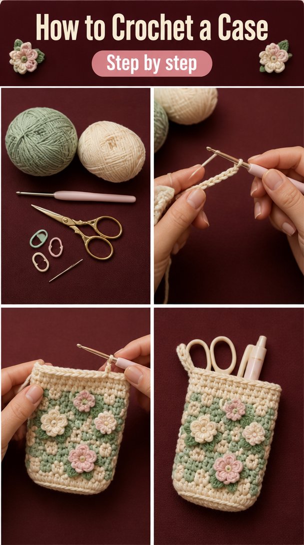DIY Soft Crochet Case Tutorial 2 Soft Crochet Case Tutorial