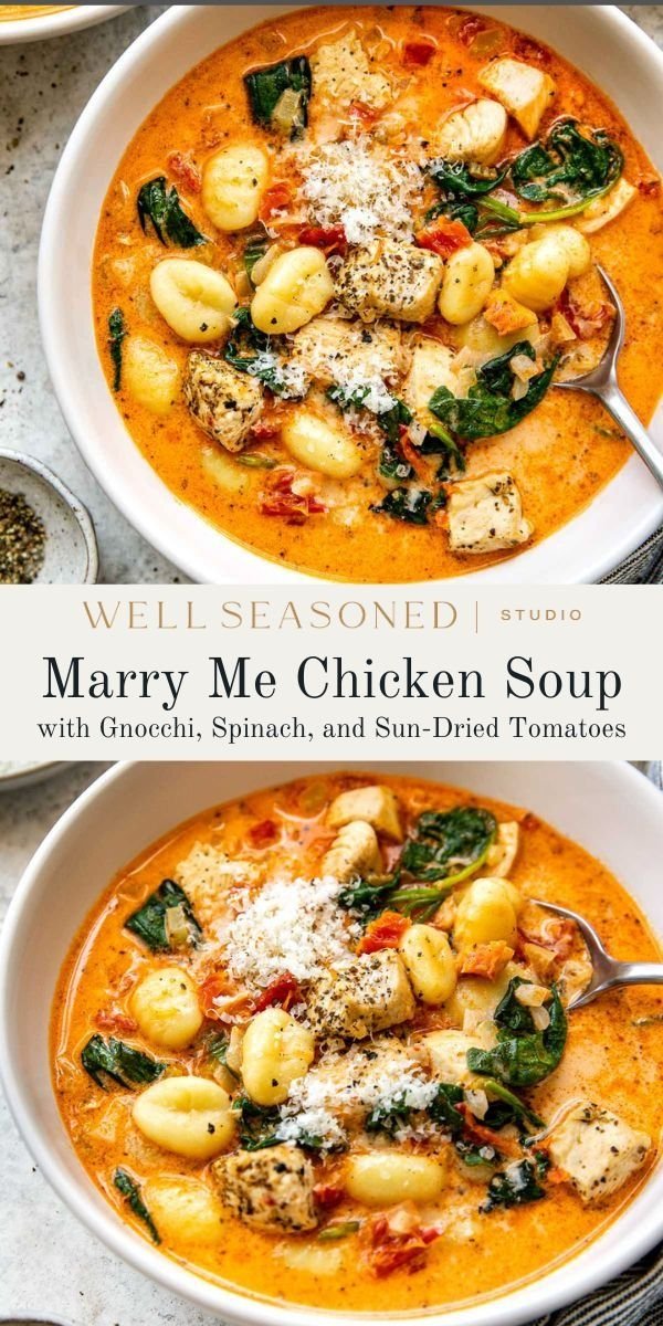 Rich, Creamy Marry Me Chicken Soup