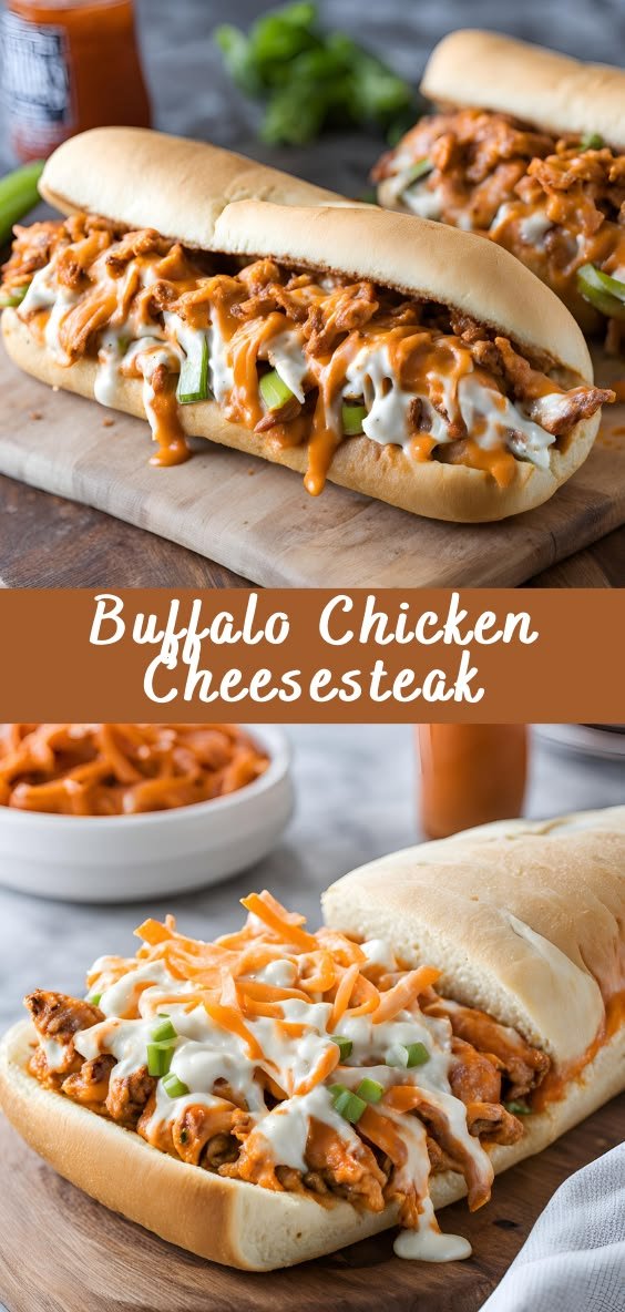 7 Delicious Chicken Dishes to Impress Your Guests | Buffalo Chicken Cheesesteak Recipes for Dinner, Easy Chicken Buffalo Sandwiches in Oven, What to Put on a Buffalo Chicken Sandwich