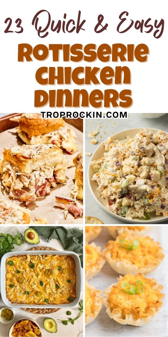 23 Quick & Easy Rotisserie Chicken Recipes for Dinner