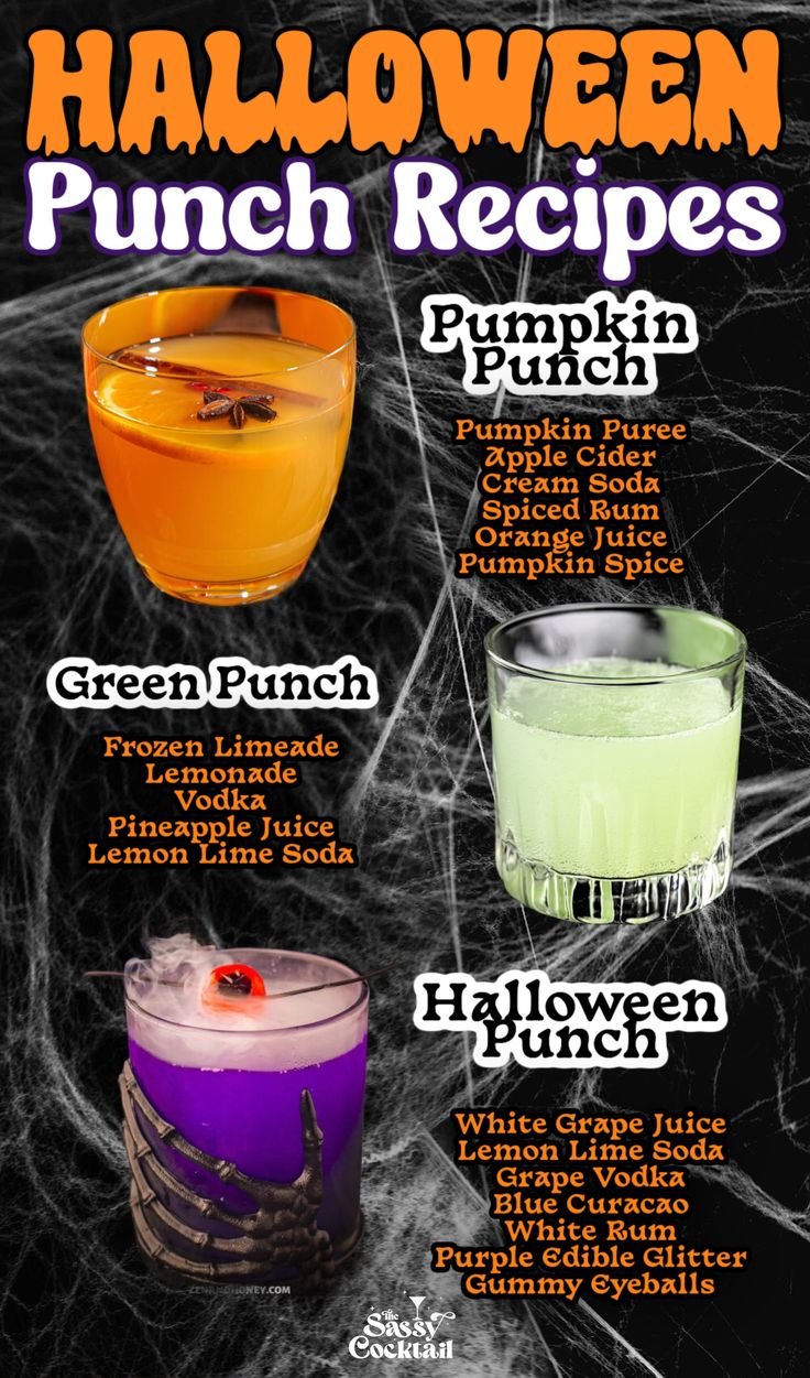 13 Spooky-Fun Halloween Punch Recipes for Parties