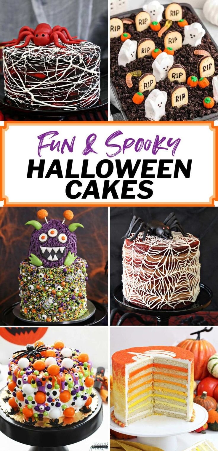 Halloween Cake Designs, Ideas, and Recipes