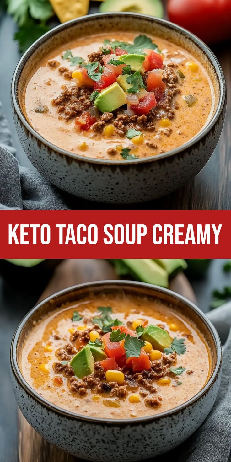 Can You Make Keto Taco Soup Creamy Without Carbs?
