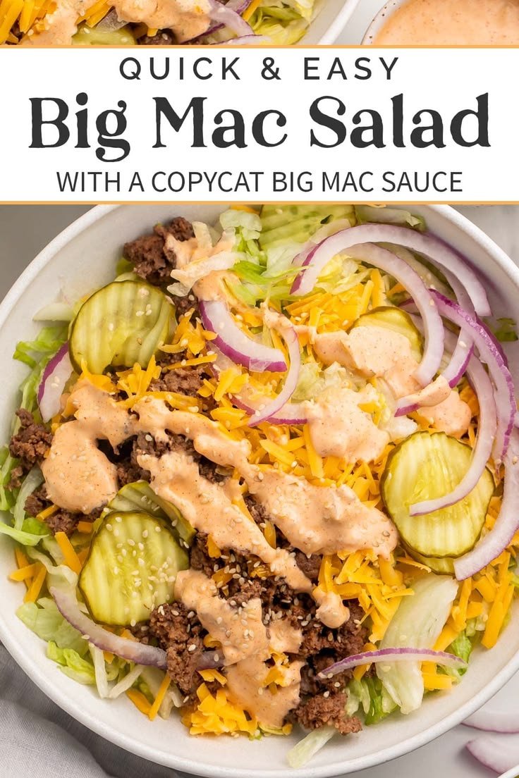 Big Mac Salad