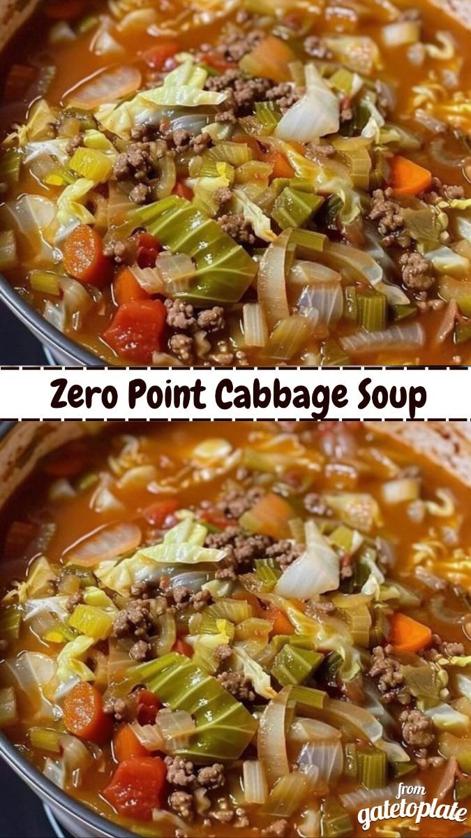 Weight Watchers Cabbage Soup