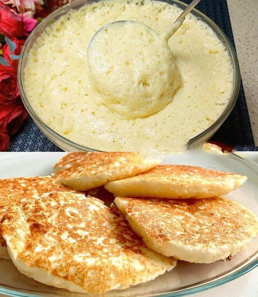 Hefepfannkuchen mit Apfel, superlecker