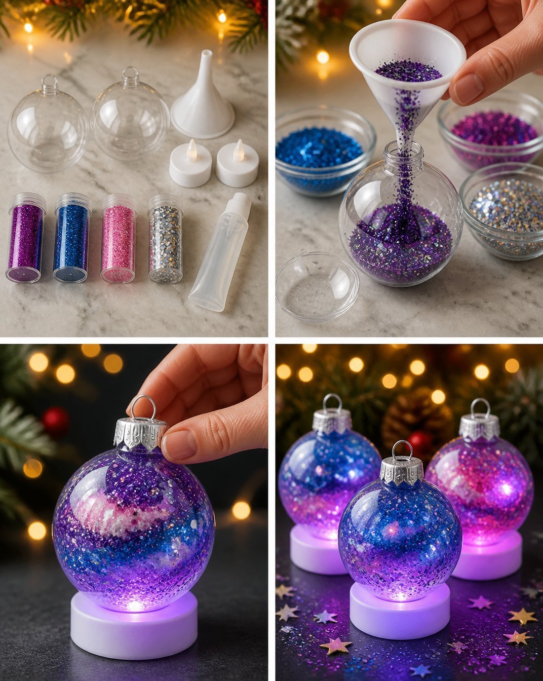 DIY Celestial Galaxy Ornaments 4 DIY Celestial Galaxy Ornaments