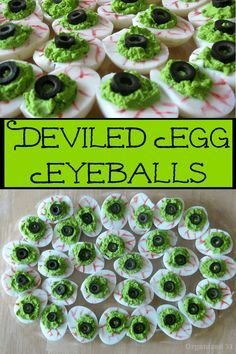 Deviled Egg Eyeballs