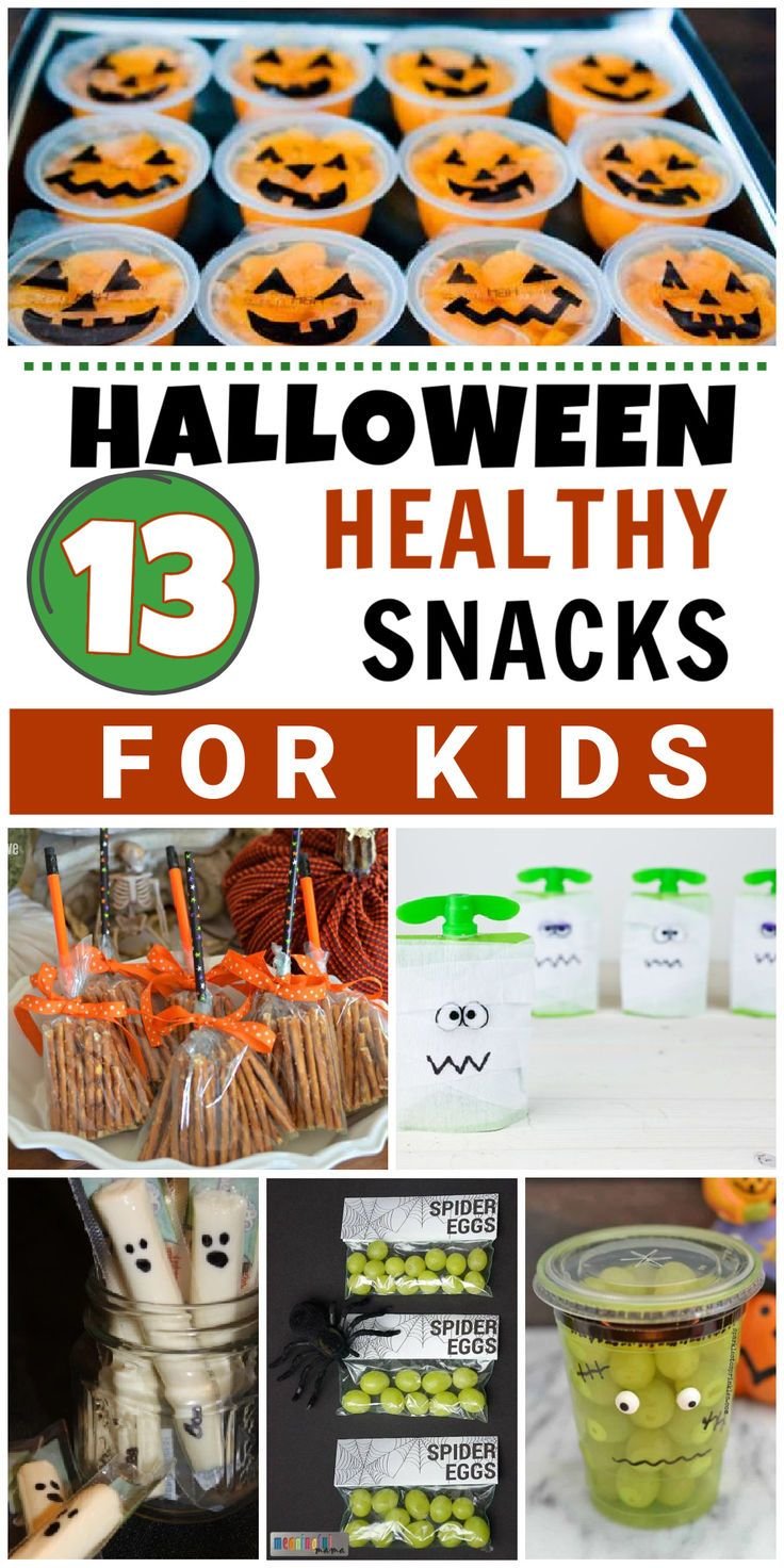 Halloween healthy snacks for kids