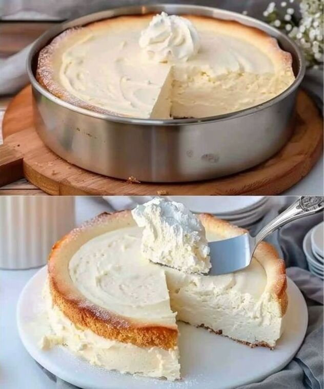Quarkkuchen ohne Boden in 5 Minuten