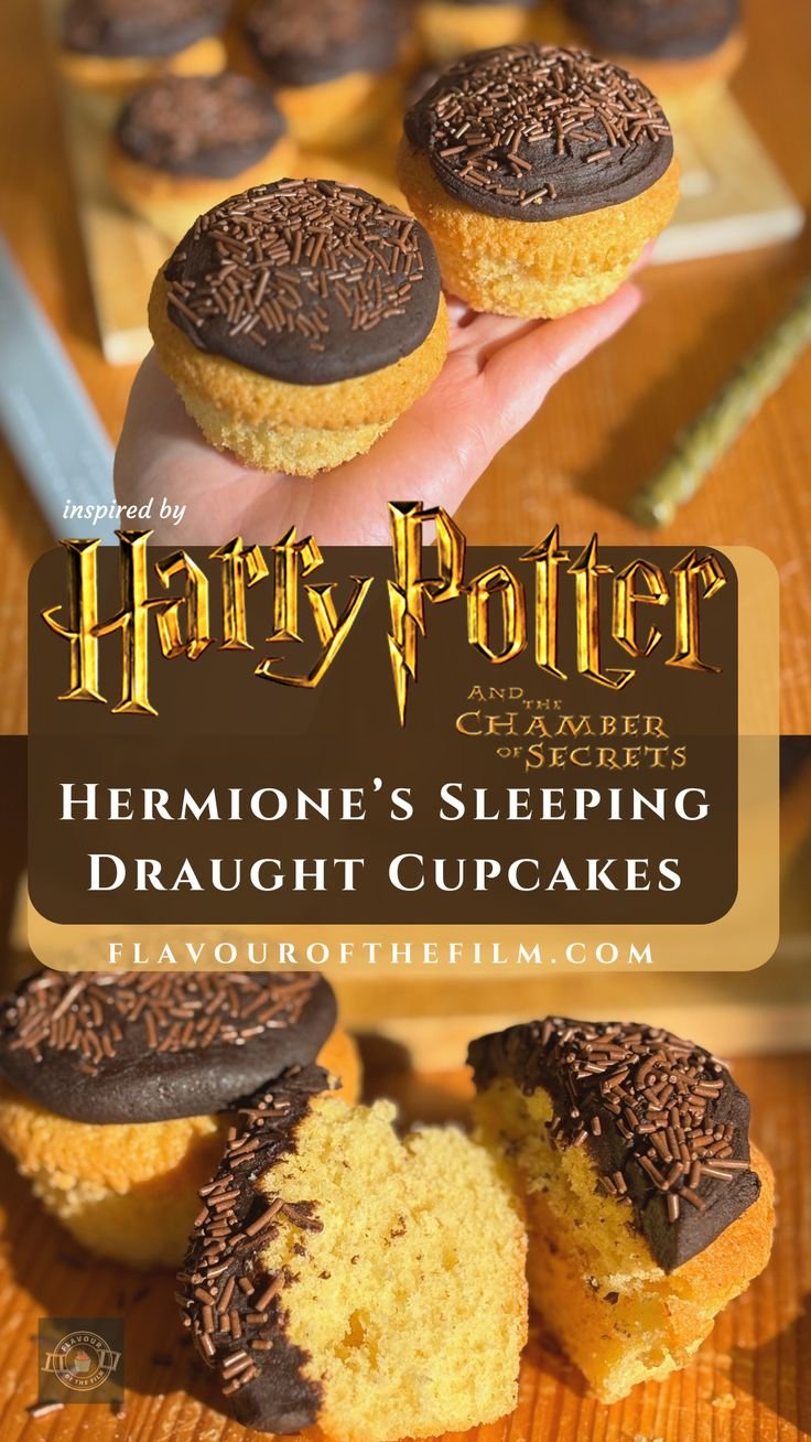 Hermione's Sleeping Draught Cupcakes | Harry Potter and the Chamber of Secrets