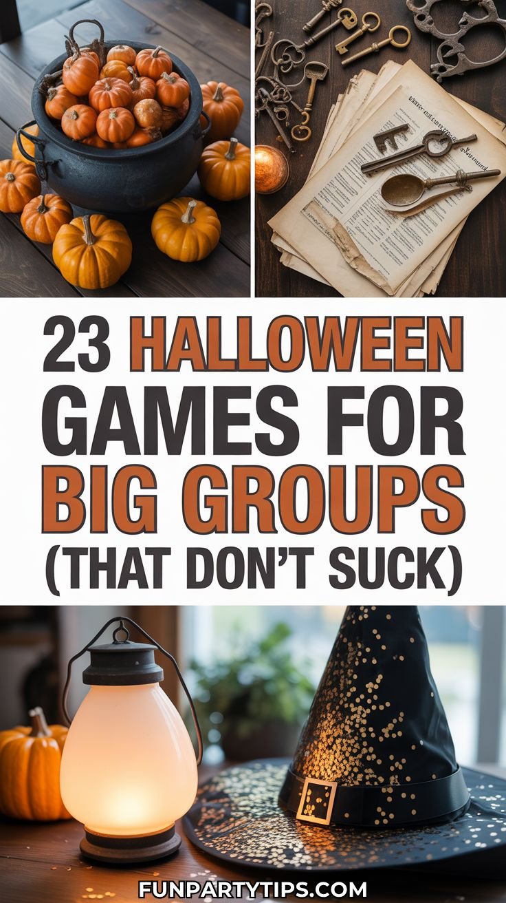 23 Halloween Party Games for Big Groups Everyone Will Love