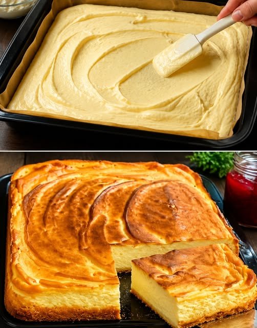 Quark Pudding Cake