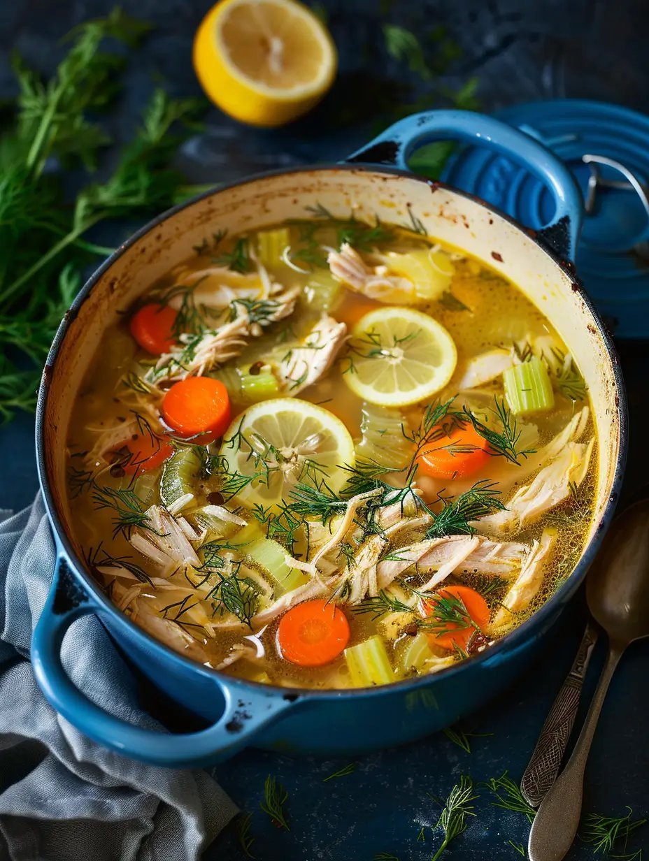 Healthy Chicken Soup Recipe for Easy and Delicious Home Cooking
