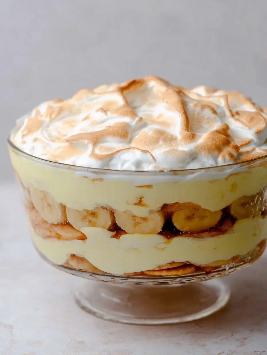Homemade Southern Banana Pudding