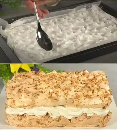 Kuchen in 5 Minuten! Der berühmte norwegische Kuchen, der im Mund zerfällt!