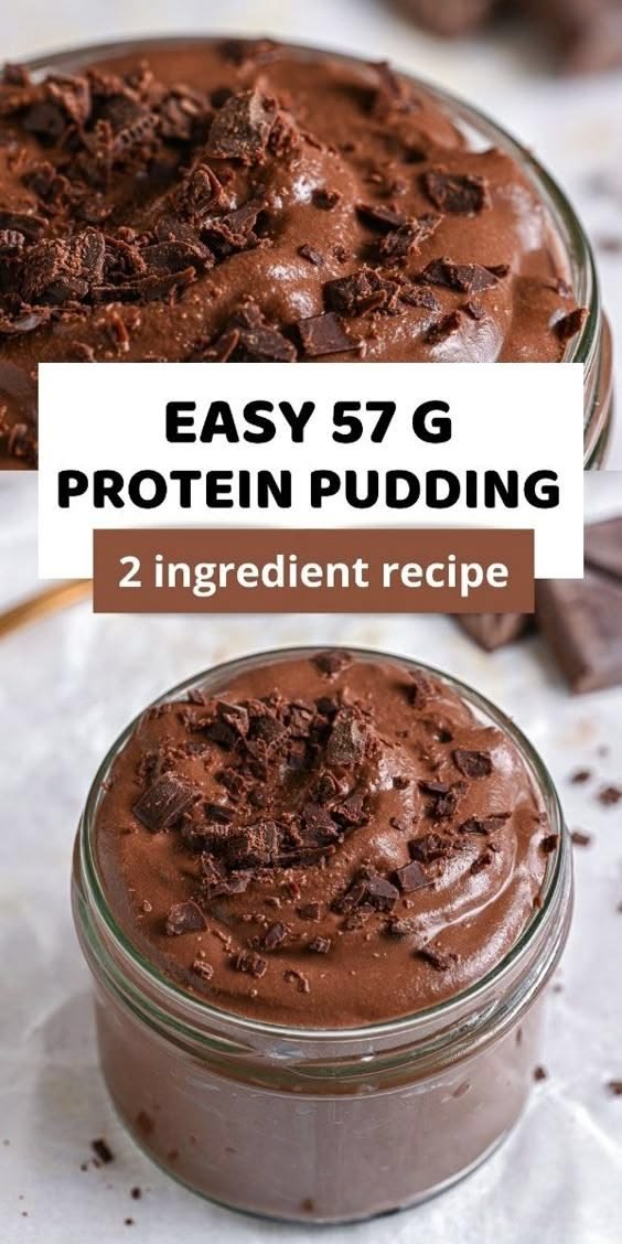 2-Ingredient Protein Pudding
