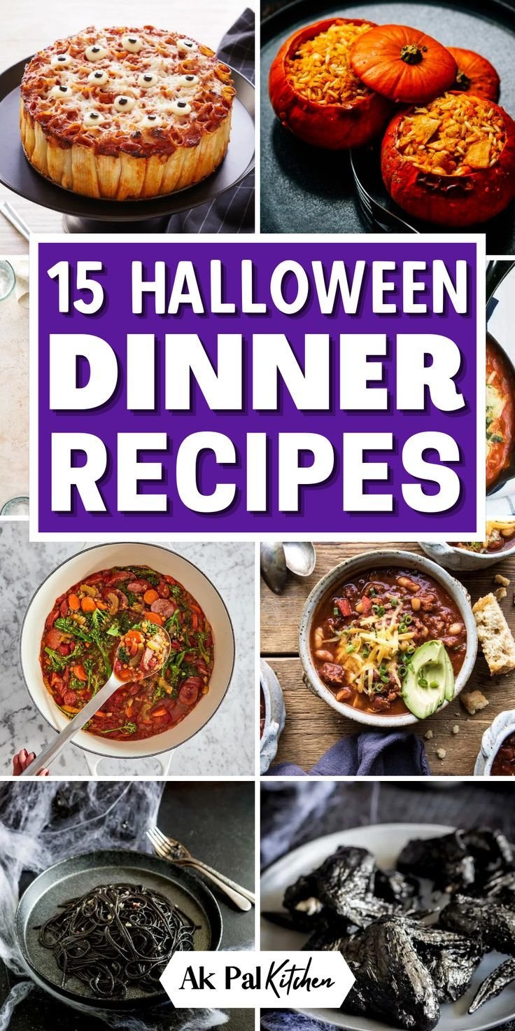15 Halloween Dinner Ideas For Party