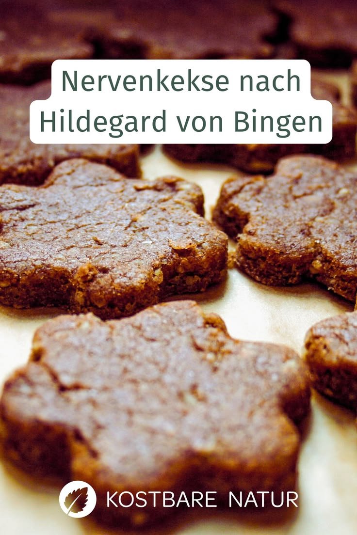 Nervenkekse nach Hildegard von Bingen: Kleine Kraftpakete für starke Nerven