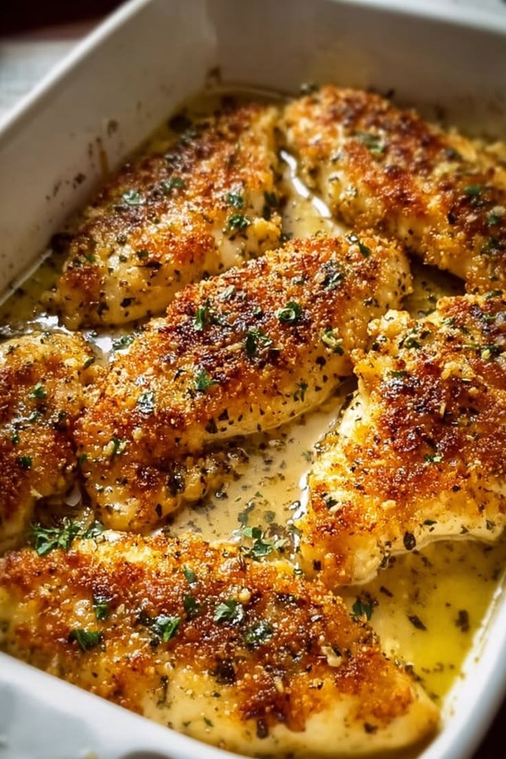 Irresistibly Easy Baked Garlic Parmesan Chicken for Juicy Dinner Perfection