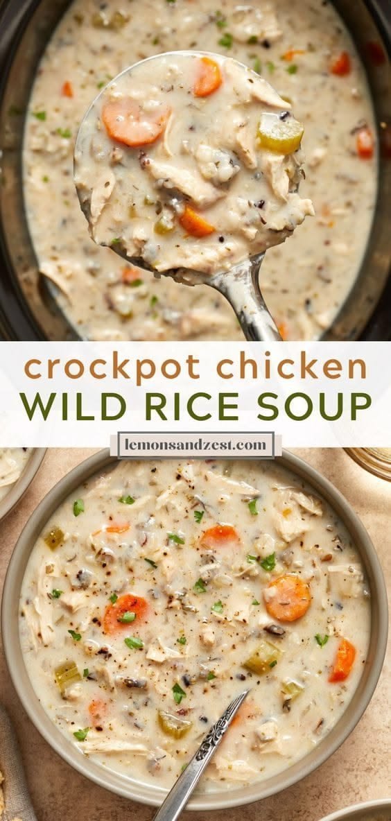 Creamy Chicken and Wild Rice Soup