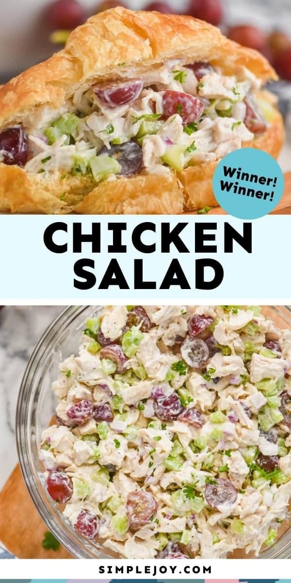 Easy Chicken Salad Recipe | Beckys chicken salad, American chicken salad, Best chicken salad recipe ever