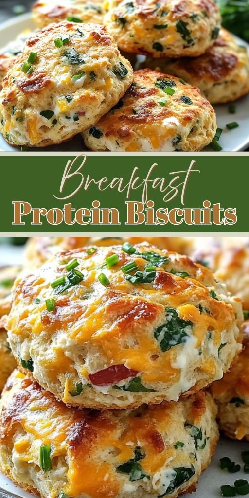 Easy Breakfast Protein Biscuits