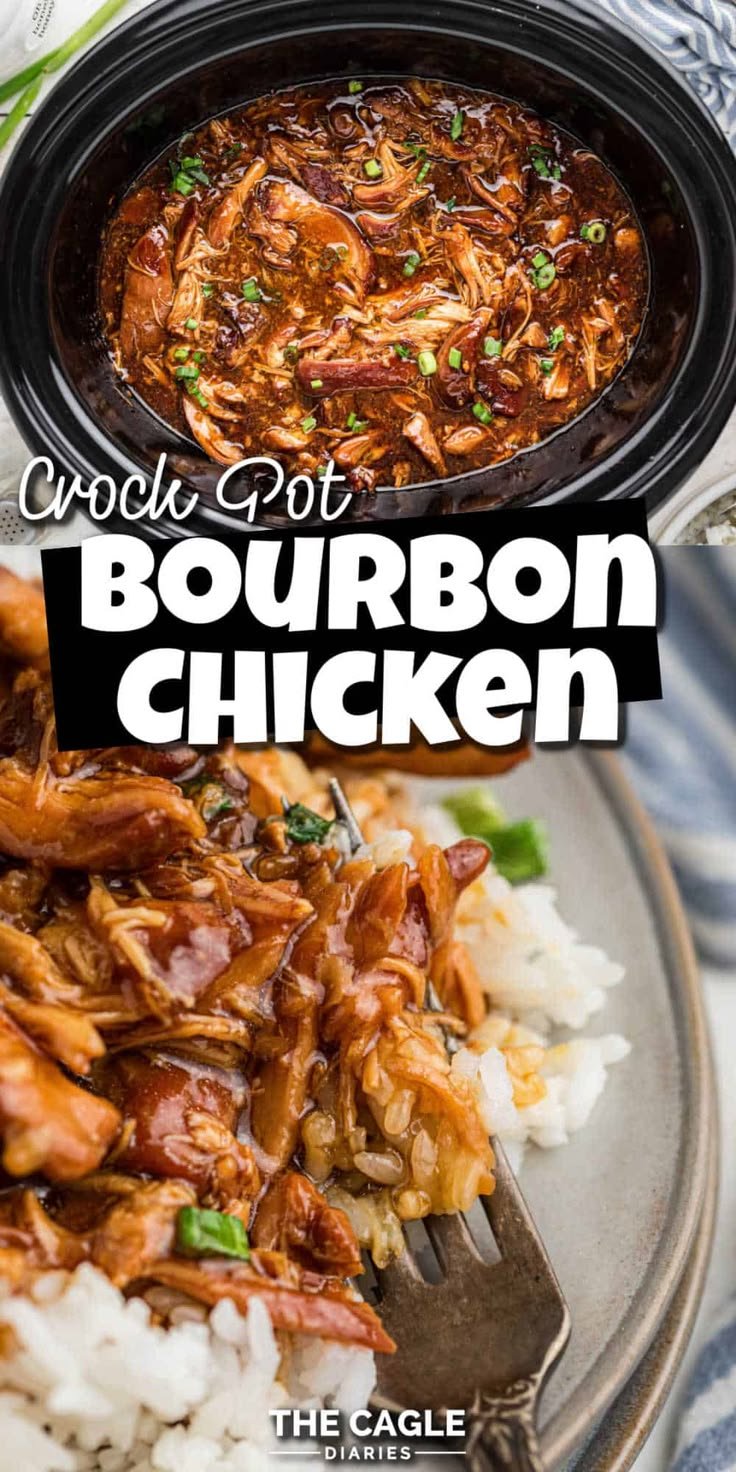 Crock Pot Bourbon Chicken | The Cagle Diaries