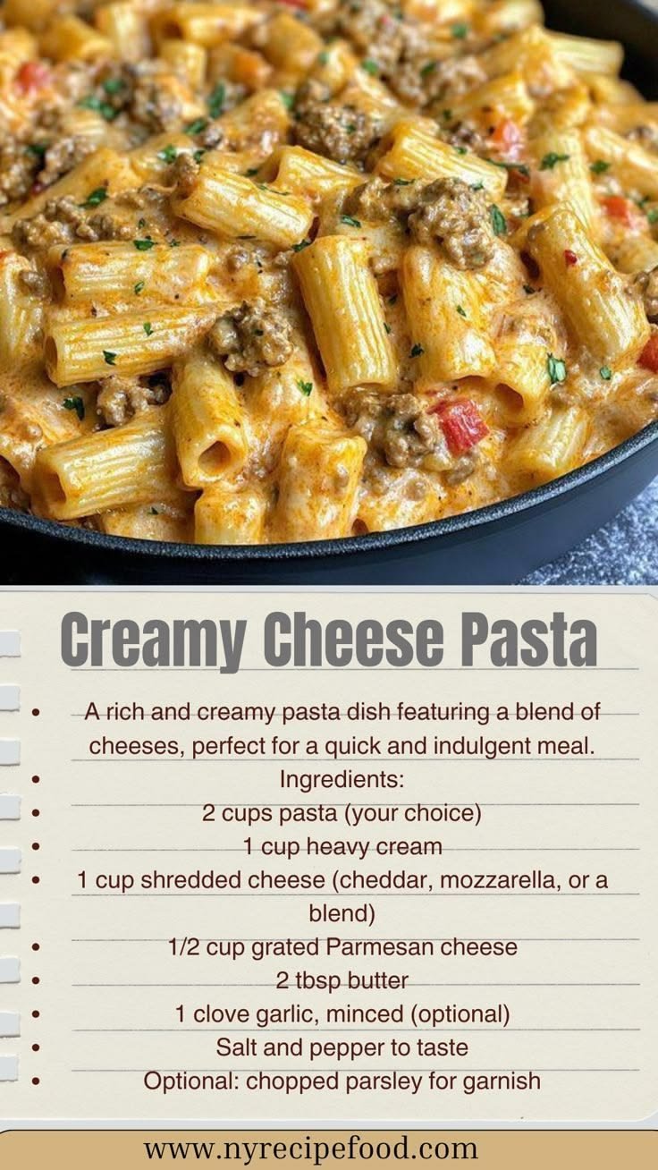 Heavy cream for pasta, Classic cheese pasta dish, Creamy pasta dish with cheese topping