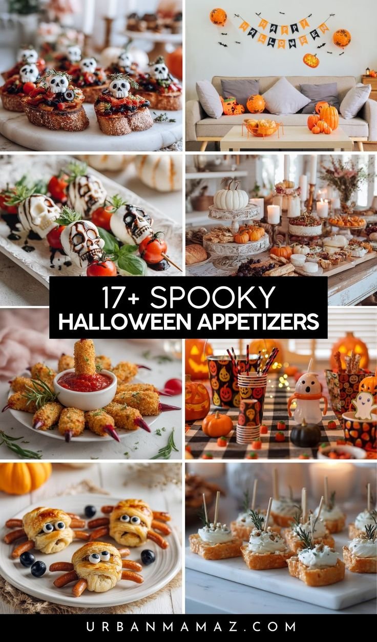 17+ Creepy Halloween Appetizer Recipes for Your Party