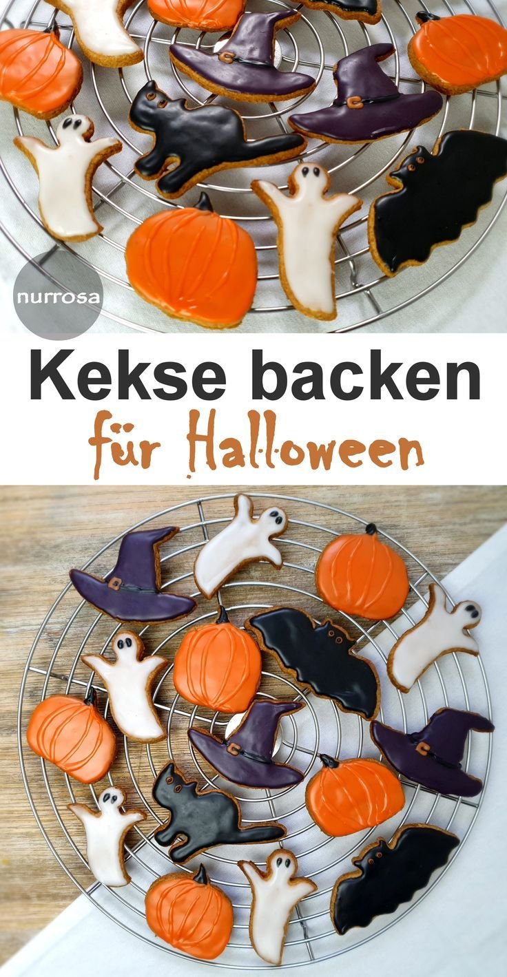 Halloween Kekse backen – Rezept