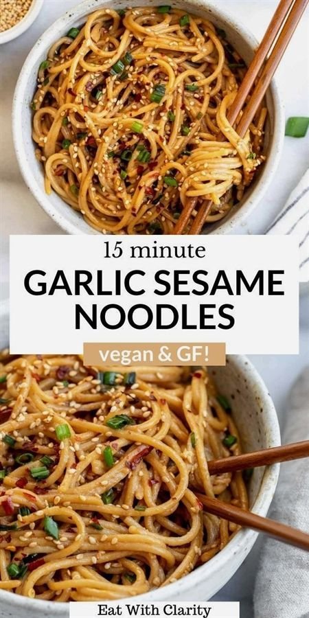 Garlic Sesame Noodles